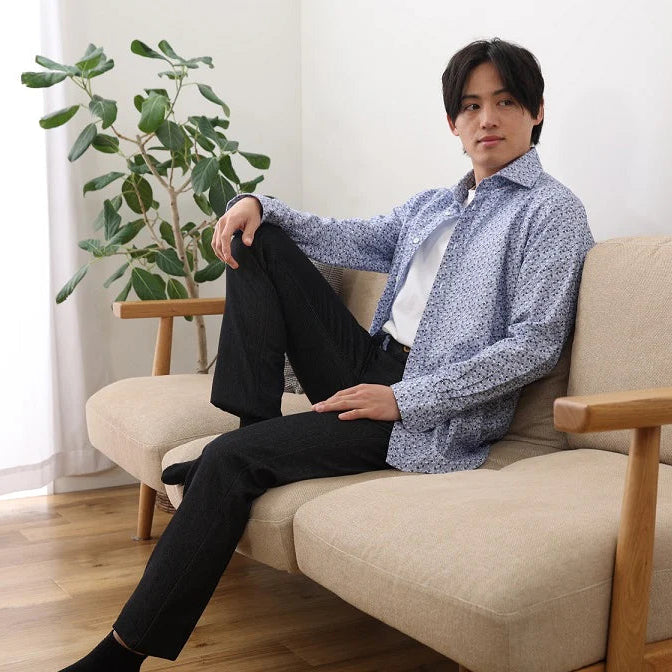 【日本製】NIKKE MAF羊毛丹寧男士直筒褲|天然調溫 × 四季舒適 × 成熟質感