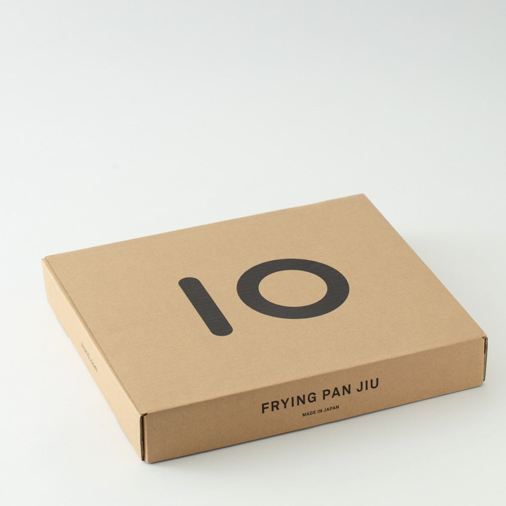 【日本製】鐵製平底鍋L號套裝|可拆式木柄設計|IH與瓦斯兩用|料理直上餐桌的職人鐵鍋