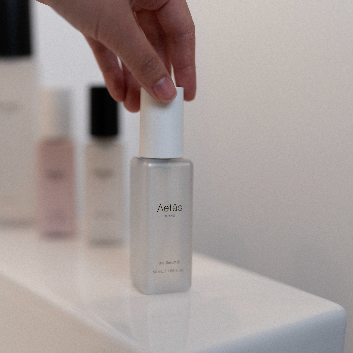 Aetās 導入美容液 The Serum β 50mL|高濃度維他命C誘導體・99%天然來源・敏感肌適用