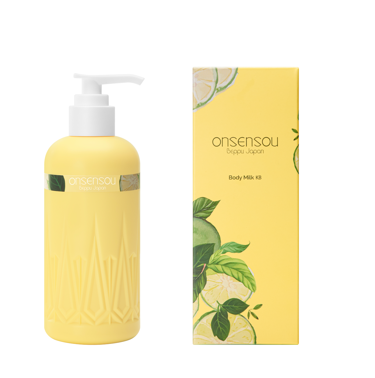 ONSENSOU 溫泉藻身體乳 KABOSU 柑橘香 250ml|深層保濕 × 溫泉藻修護 × 清新柚香