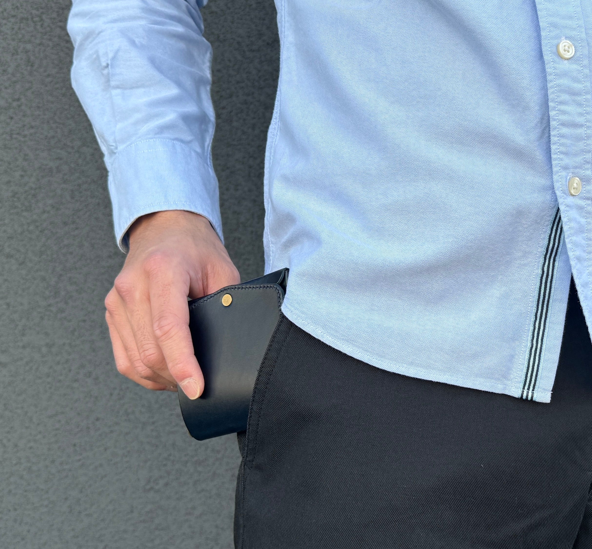 OURSE 極簡錢包SAKU ver.3|日本製極簡真皮短夾・輕薄皮革錢包