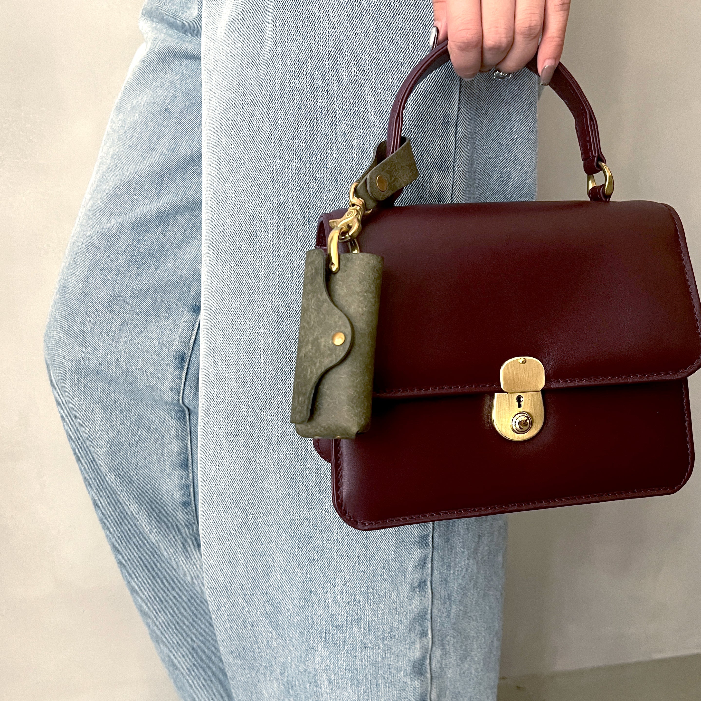 OURSE 智慧鑰匙收納套 Koron L Pran Set|高質感義大利真皮手工鑰匙包 禮盒首選