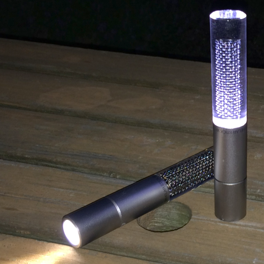 Sphelal Stick W 日本製二合一太陽能手電筒&迷你燈|露營・防災・多功能隨身光源