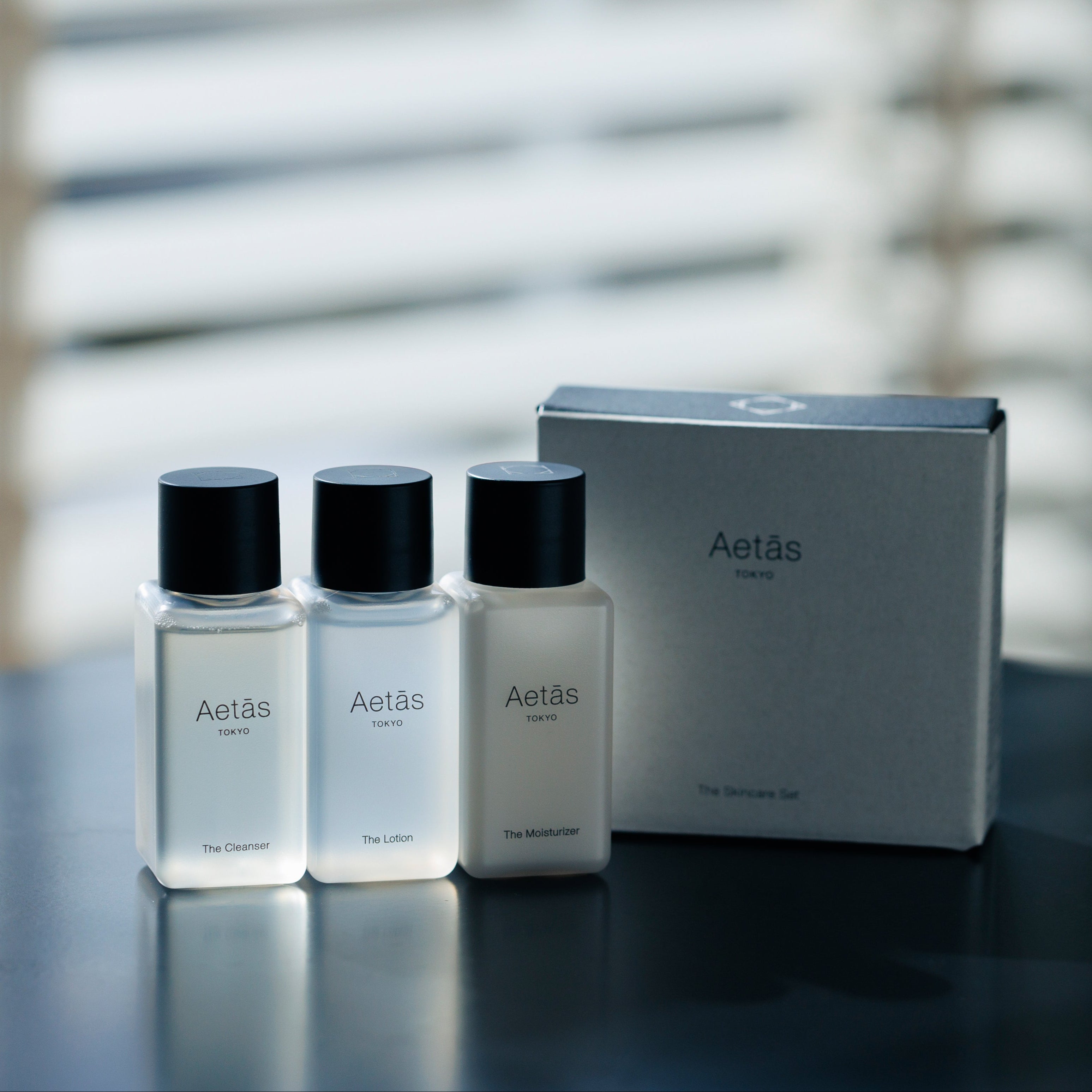 Aetās 美肌保養旅行試用組|敏感肌適用 極簡配方 高濃度維C保養三件組 (潔顏乳/化妝水/乳液 各20mL)