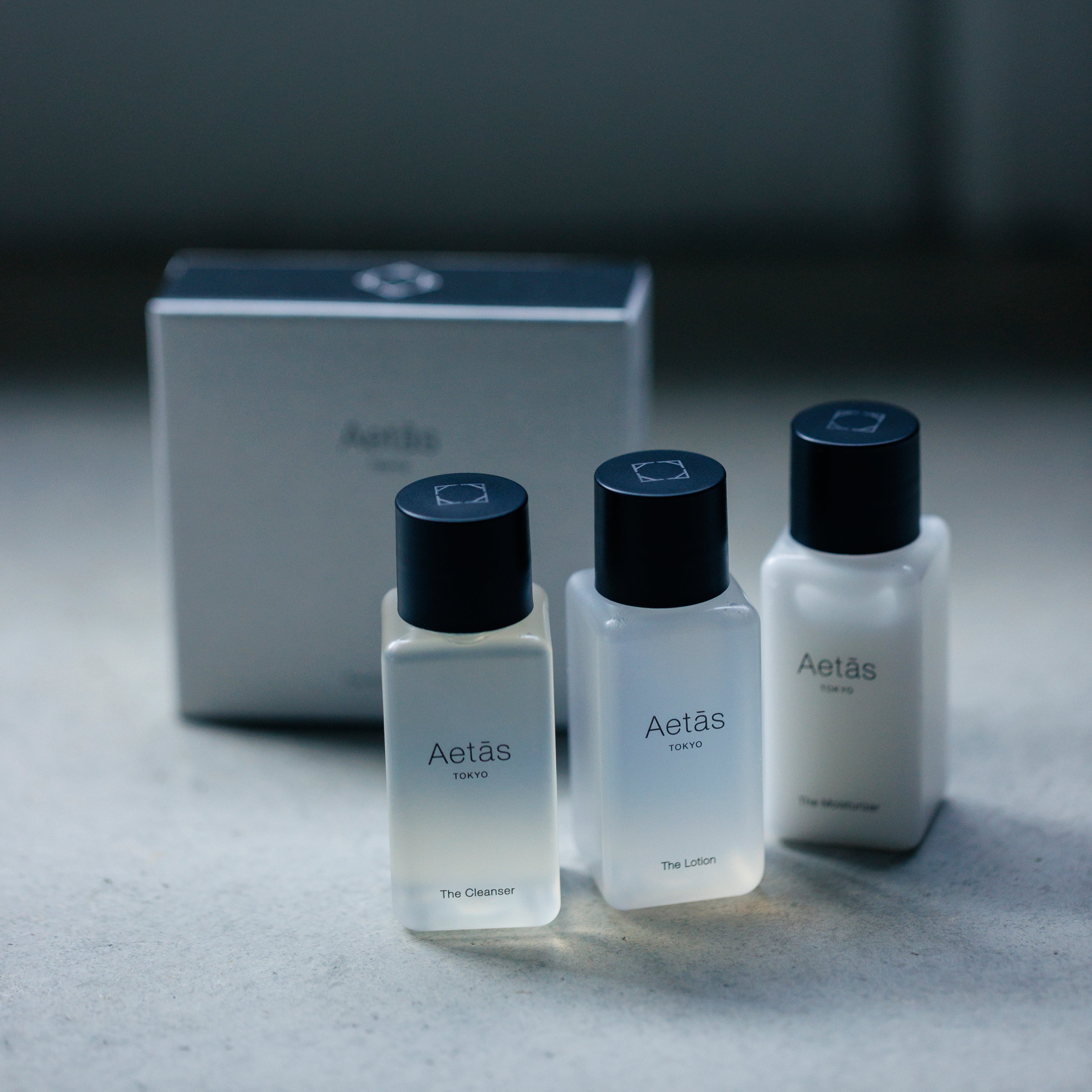 Aetās 美肌保養旅行試用組|敏感肌適用 極簡配方 高濃度維C保養三件組 (潔顏乳/化妝水/乳液 各20mL)
