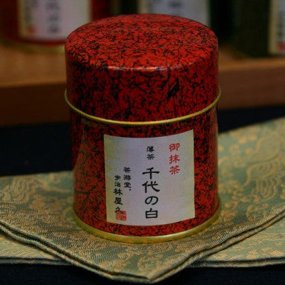 薄茶 千代の白｜京都宇治抹茶｜日常飲用・茶道練習用