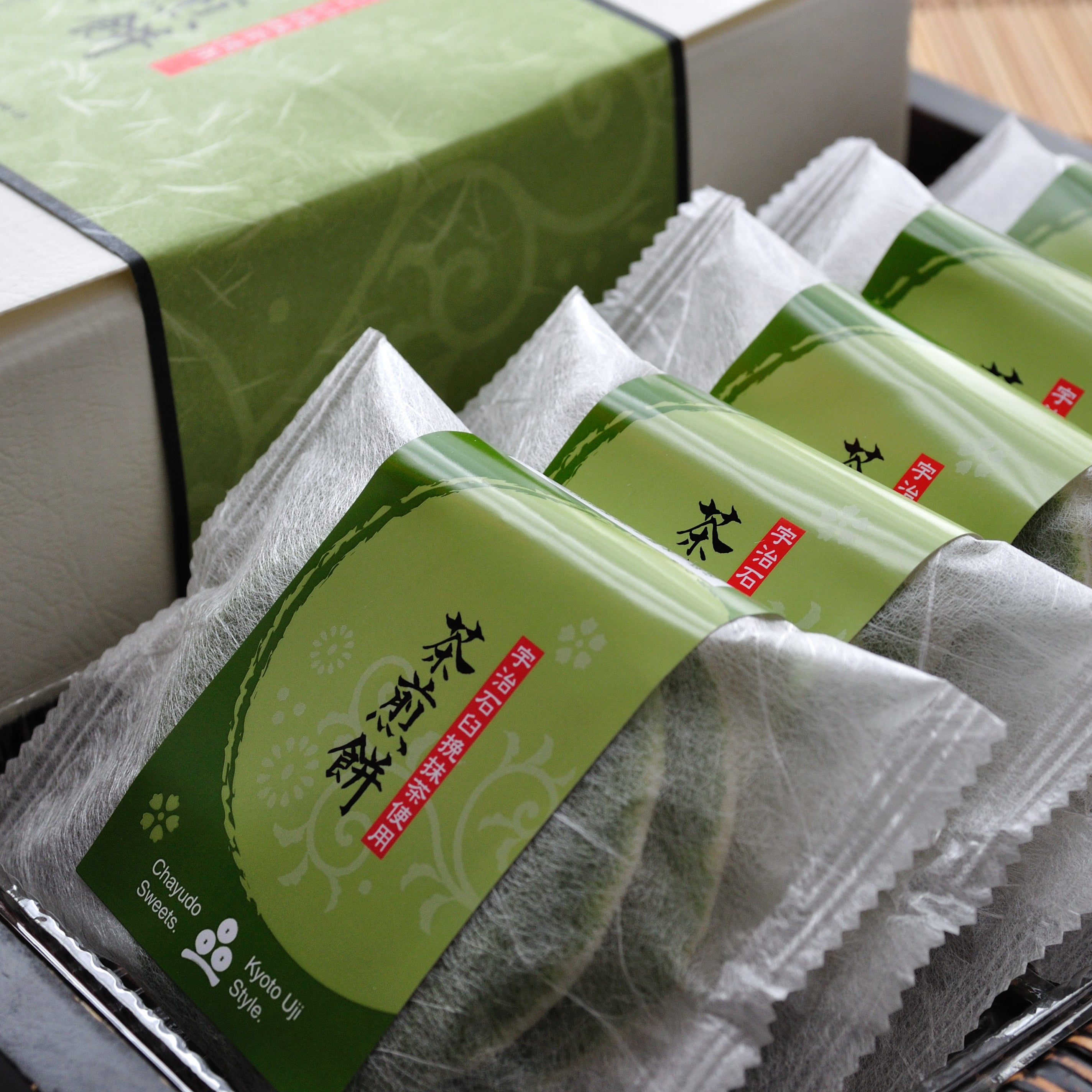 京都抹茶茶煎餅｜濃郁抹茶香氣｜手作和風點心｜送禮首選