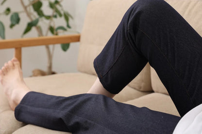 【日本製】NIKKE MAF羊毛丹寧女直筒褲｜天然調溫 × 四季皆宜 × 優雅修身剪裁