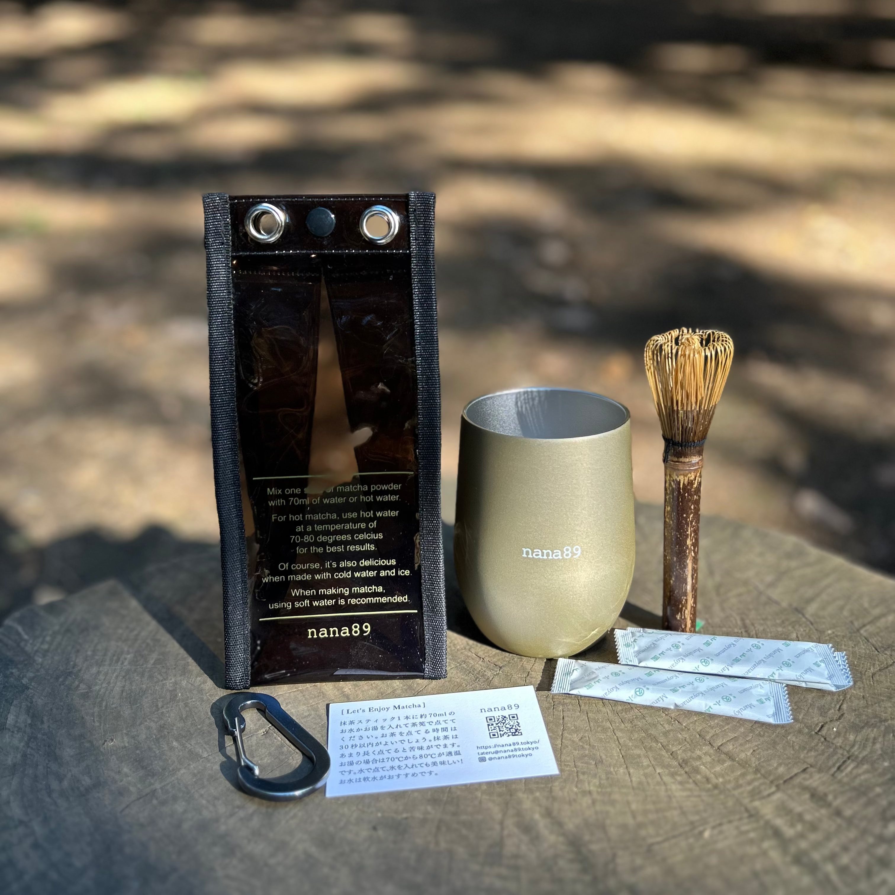nana89 LEM 抹茶體驗組｜隨時隨地享受日本抹茶・輕便×時尚×真實風味