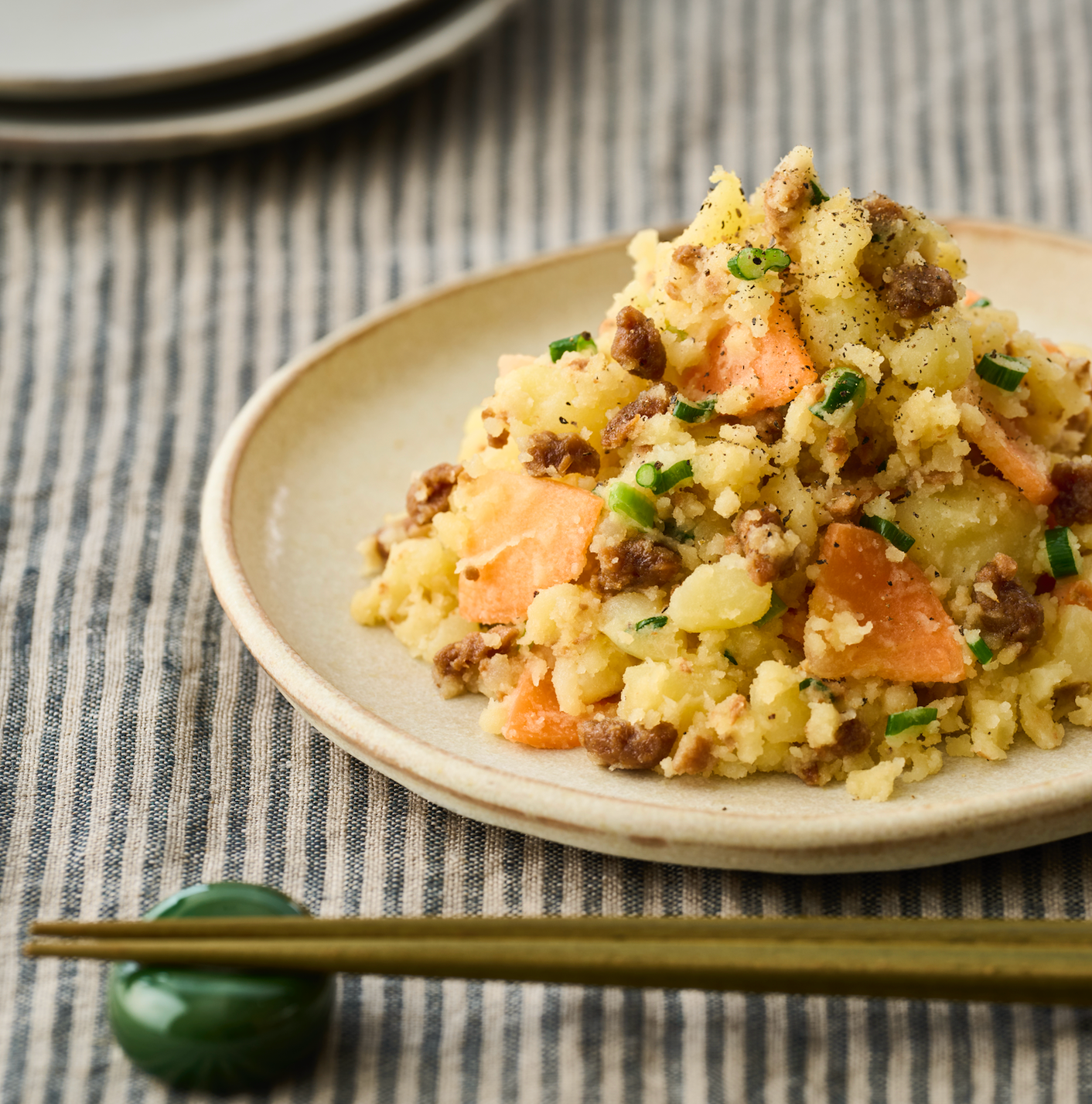 日本製大豆素肉鬆｜低脂高蛋白・健康取向・可長期保存的植物肉鬆