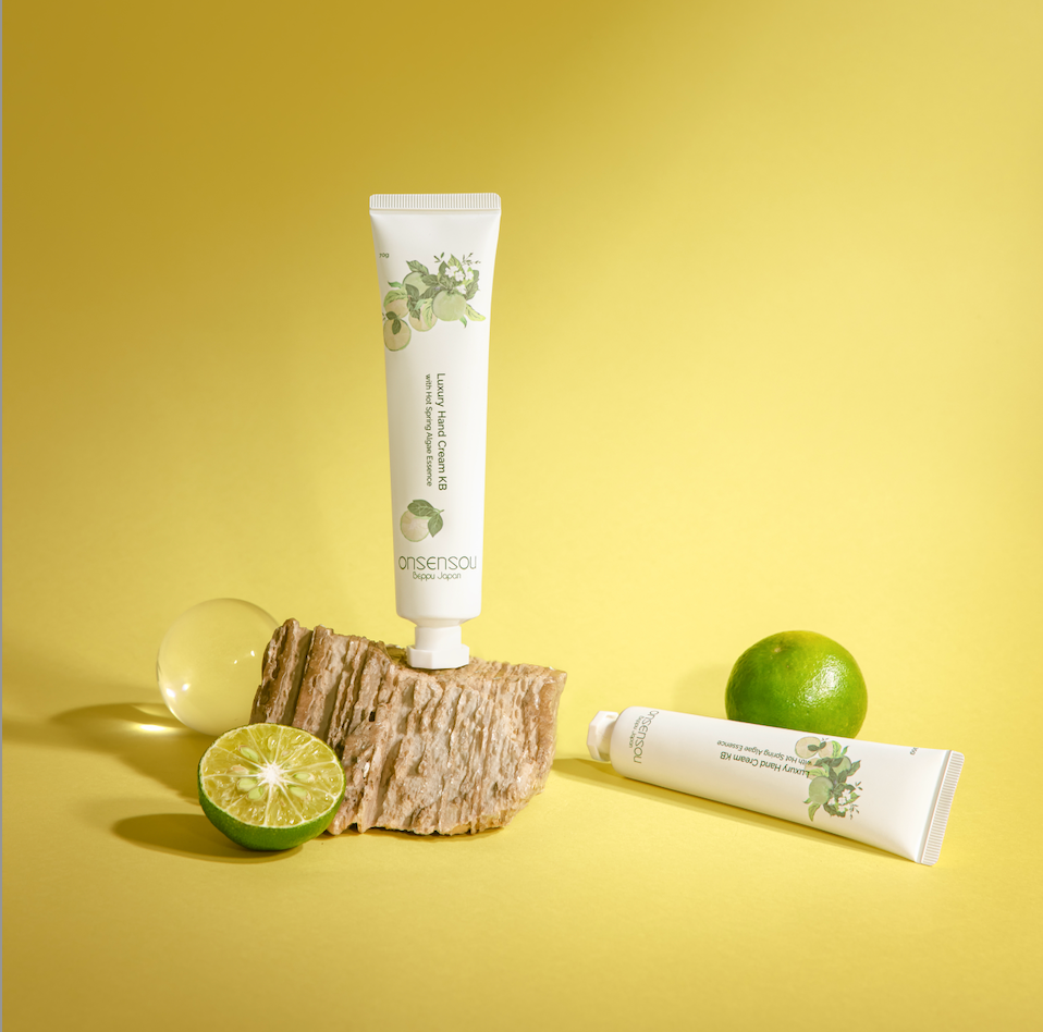 ONSENSOU 溫泉藻 KABOSU 柑橘香護手霜｜日本別府溫泉藻 × 手部保濕 × 輕盈不黏膩