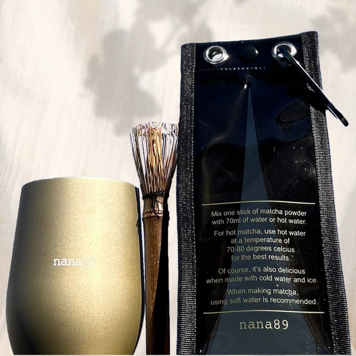 nana89 LEM 抹茶體驗組｜隨時隨地享受日本抹茶・輕便×時尚×真實風味