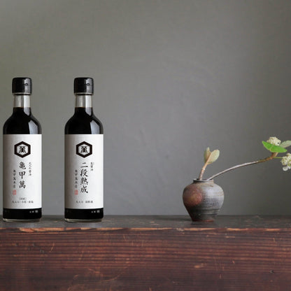 亀甲萬本店 生醬油 一番榨 300ml｜日本傳統木桶釀造・搾取瞬間的鮮香旨味・職人手作本格醬油