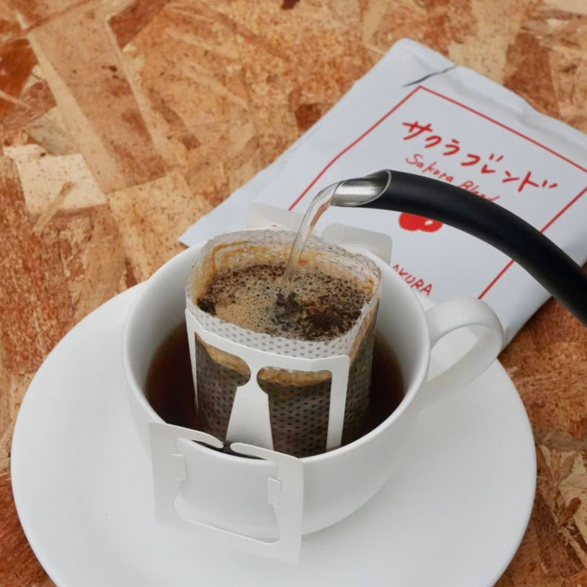 Coffee Sakura blend濾掛式咖啡包｜Blend混合咖啡・巴西危地馬拉豆・家用辦公皆宜