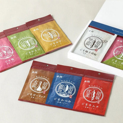 珍味屋KAI櫂京都風味芝麻拌飯料｜多用途佐餐調味・中西日料理適用・高營養