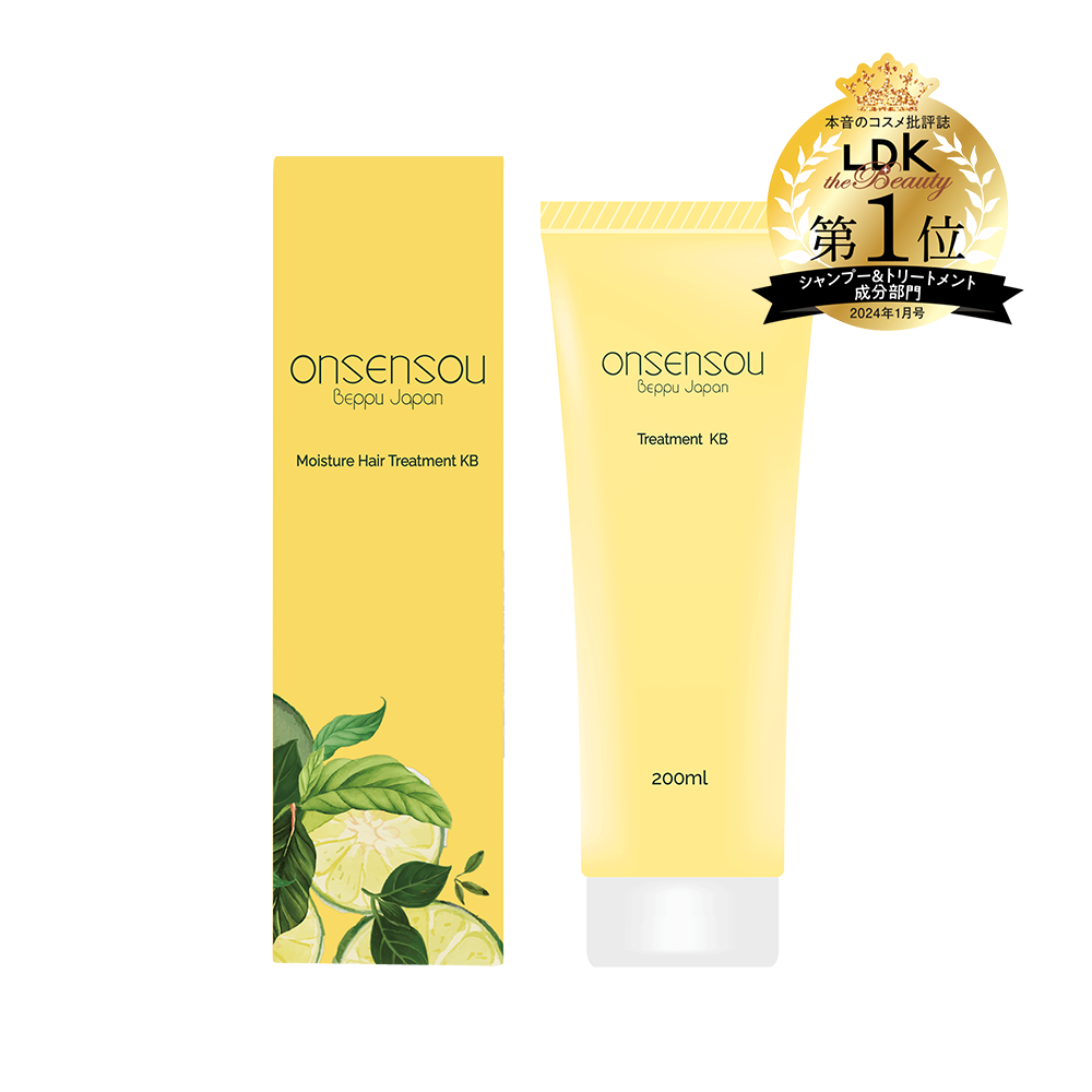 ONSENSOU 溫泉藻保濕潤髮乳 KABOSU｜日本別府溫泉藻 × 柑橘香氣 × 潤澤亮順髮絲