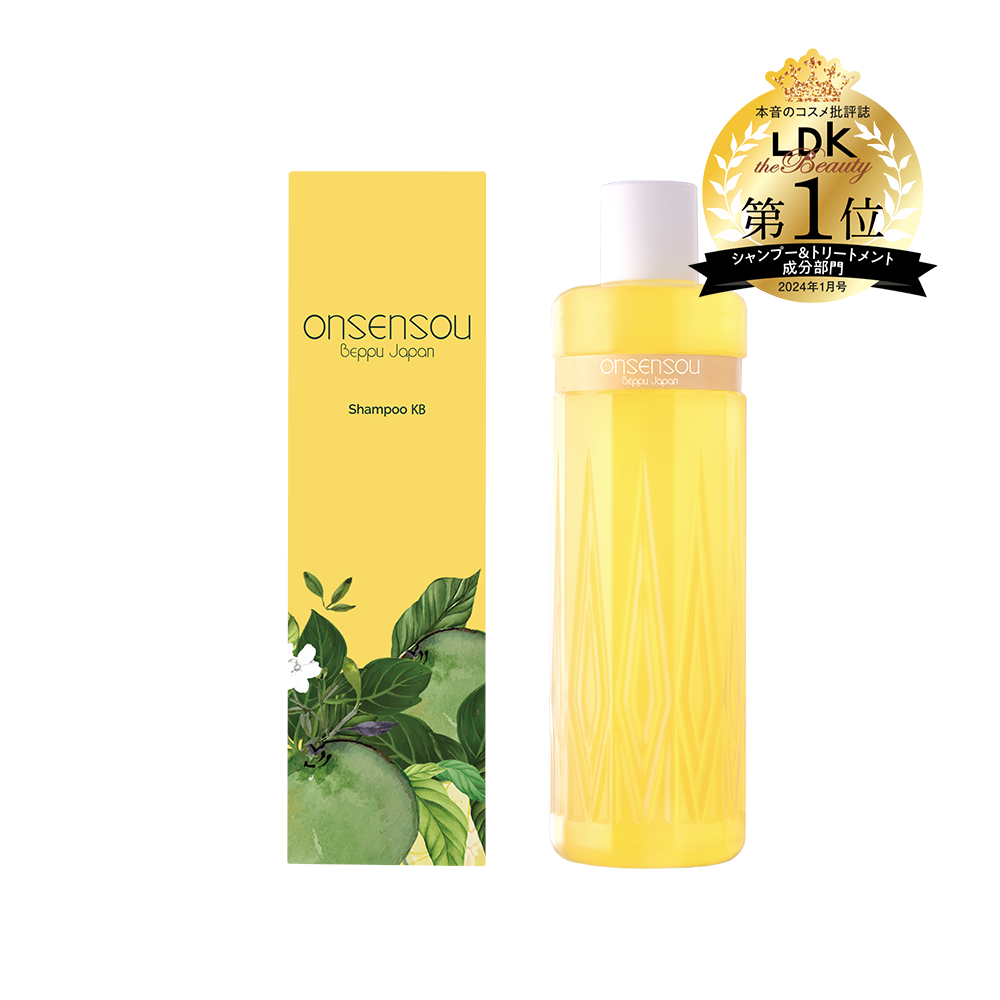 ONSENSOU 溫泉藻保濕洗髮乳 KABOSU｜日本別府溫泉藻 × 柑橘香氣 × 保濕亮澤髮絲