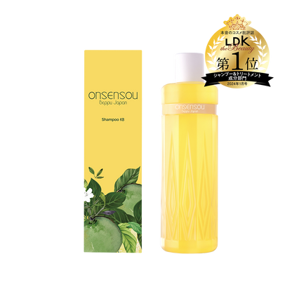 ONSENSOU 溫泉藻保濕洗髮乳 KABOSU｜日本別府溫泉藻 × 柑橘香氣 × 保濕亮澤髮絲