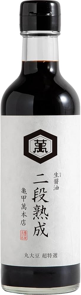 亀甲萬本店 二段熟成生醬油｜日本職人手工釀造 × 濃厚旨味 × 高級料理專用醬油