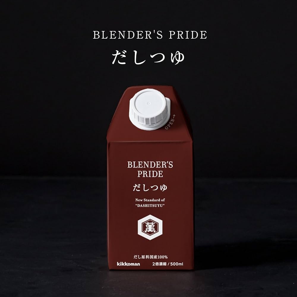亀甲萬本店 BLENDER'S PRIDE 高級日式高湯醬油｜鰹昆布香氣濃郁・萬用高湯底
