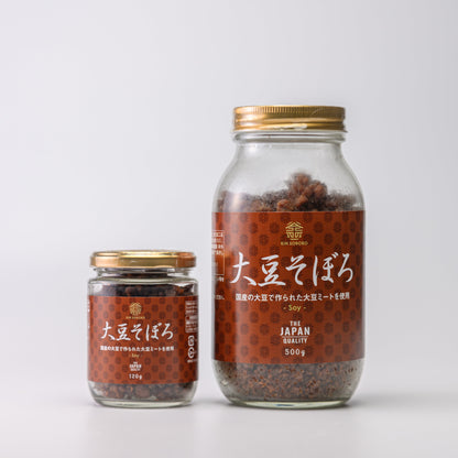 日本製大豆素肉鬆｜低脂高蛋白・健康取向・可長期保存的植物肉鬆