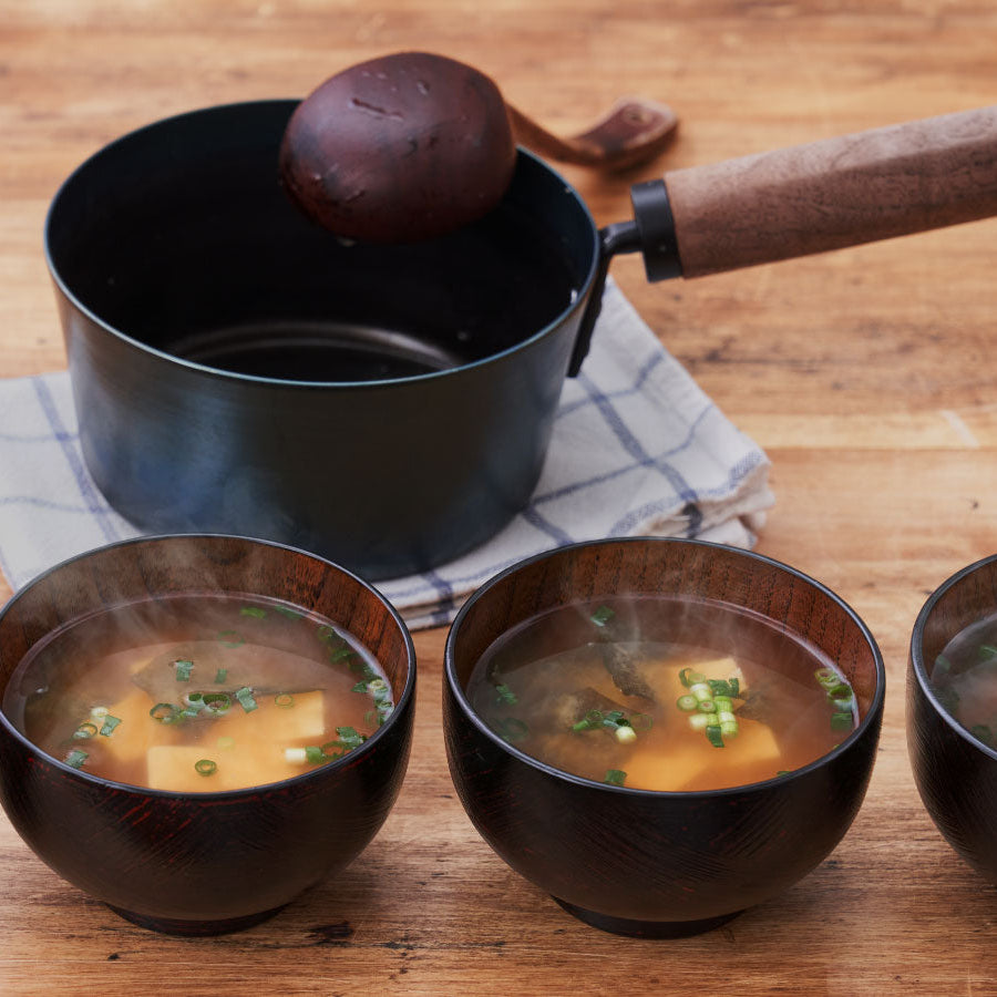 單人鑄鐵湯鍋｜日本製健康補鐵鑄鐵鍋 16cm｜職人手作 IH・瓦斯爐兩用湯鍋