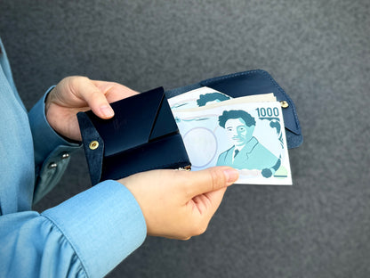 OURSE 極簡錢包SAKU ver.3｜日本製極簡真皮短夾・輕薄皮革錢包