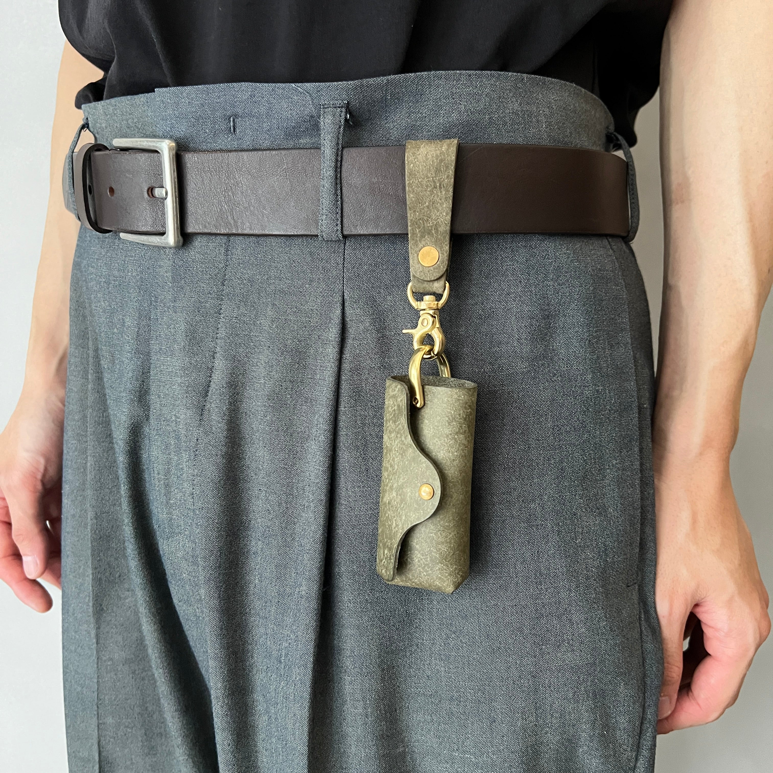 OURSE 智慧鑰匙收納套 Koron L Pran Set｜高質感義大利真皮手工鑰匙包 禮盒首選