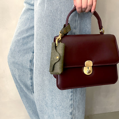 OURSE 智慧鑰匙收納套 Koron L Pran Set｜高質感義大利真皮手工鑰匙包 禮盒首選