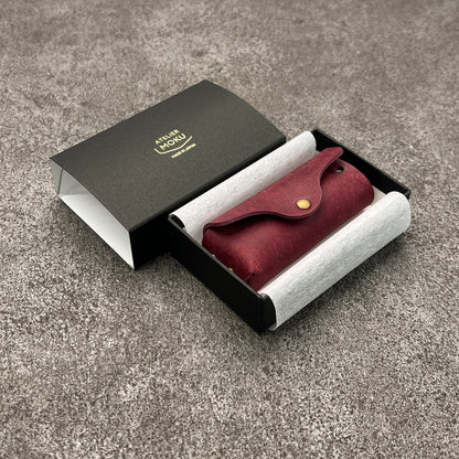 OURSE 智慧鑰匙收納套 Koron L Pran Set｜高質感義大利真皮手工鑰匙包 禮盒首選