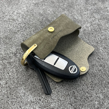 OURSE 智慧鑰匙收納套 Koron L Pran Set｜高質感義大利真皮手工鑰匙包 禮盒首選