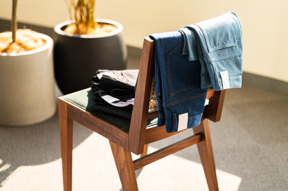 【日本製】NIKKE MAF羊毛丹寧女寬褲｜天然調溫 × 四季皆宜 × 優雅垂墜剪裁