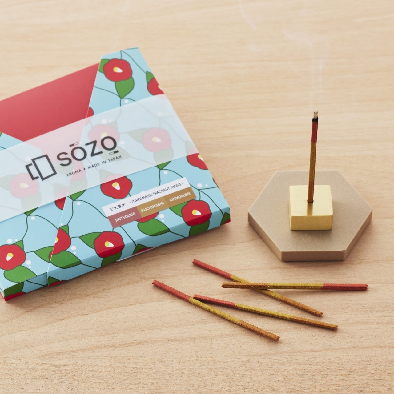 SOZO日本香景TIMER 系列線香｜多款香氣一次體驗・春夏秋冬/三大香木/和風傳統日式