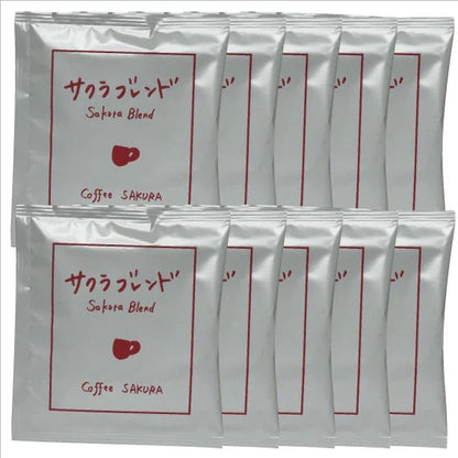 Coffee Sakura blend濾掛式咖啡包｜Blend混合咖啡・巴西危地馬拉豆・家用辦公皆宜