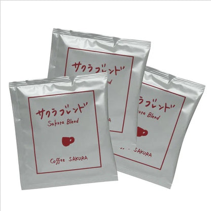 Coffee Sakura blend濾掛式咖啡包｜Blend混合咖啡・巴西危地馬拉豆・家用辦公皆宜