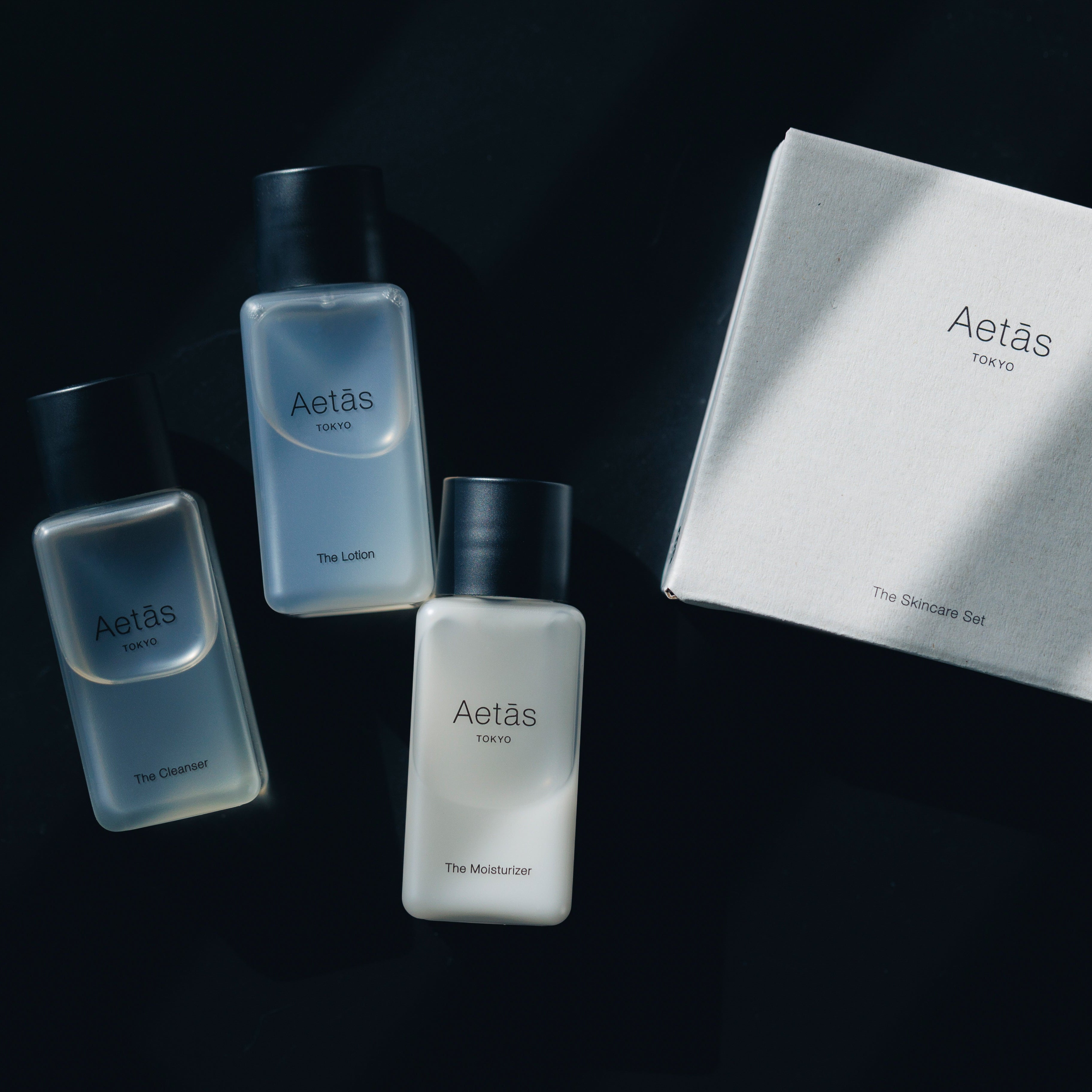 Aetās 美肌保養旅行試用組｜敏感肌適用 極簡配方 高濃度維C保養三件組 (潔顏乳/化妝水/乳液 各20mL)