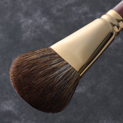 UEDA美粧堂 狐狸毛／細光峰扇形散粉蜜粉刷
