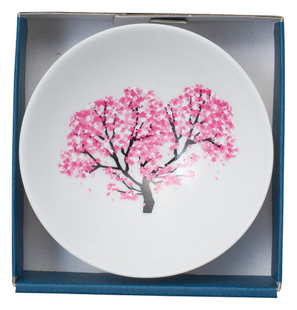 MARUMO高木陶器 冷感平盃 桜｜溫度變色櫻花酒杯｜美濃燒手工陶瓷