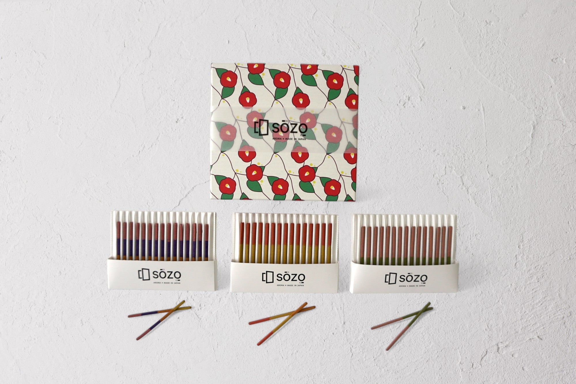 SOZO日本香景TIMER 系列線香｜多款香氣一次體驗・春夏秋冬/三大香木/和風傳統日式
