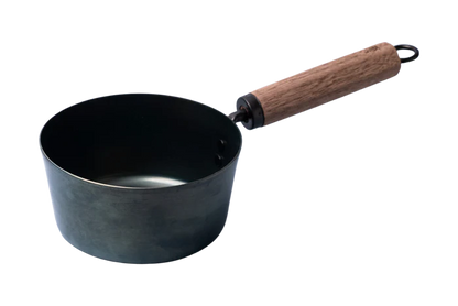 單人鑄鐵湯鍋｜日本製健康補鐵鑄鐵鍋 16cm｜職人手作 IH・瓦斯爐兩用湯鍋