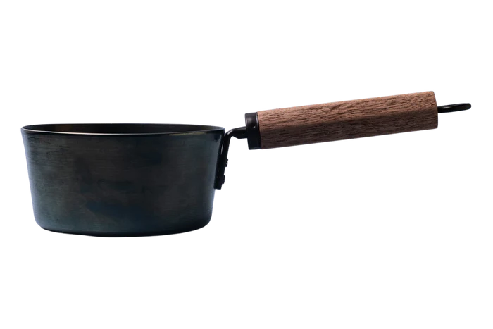 單人鑄鐵湯鍋｜日本製健康補鐵鑄鐵鍋 16cm｜職人手作 IH・瓦斯爐兩用湯鍋