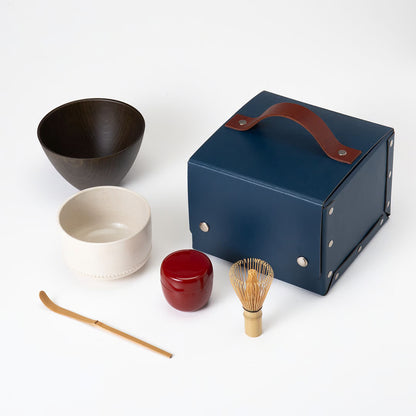 nana89 TEA BOX 可隨身攜帶的日本茶箱｜融合傳統與現代的抹茶體驗組